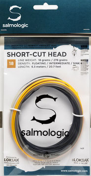 Salmologic SHORT CUT HEAD 18g./ 278grains FLOATING/ INTERMEDIATE/ SINK4