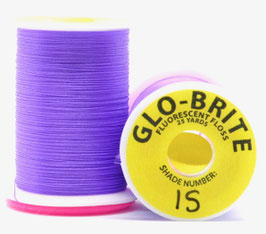 GLO BRITE FLOSS 15 Fl. Purple