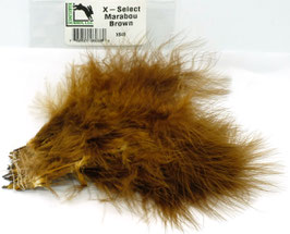 Hareline X- SELECT MARABOU Brown XS40