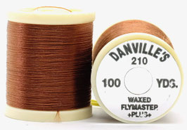 Danville's FLYMASTER PLUS 210 Denier Waxed Brown TPS047