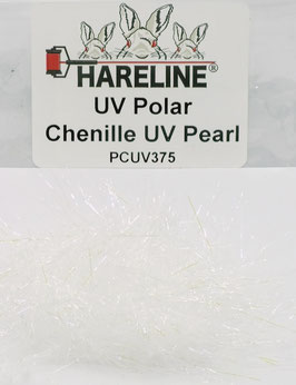 Hareline UV POLAR CHENILLE Pearl PCUV375