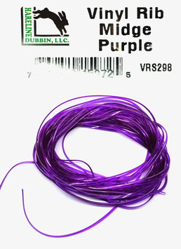 Hareline VINY RIB Midge Purple VRS298