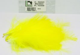 Hareline X- SELECT MARABOU Fl. Yellow XS142