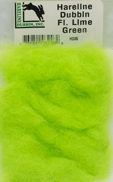 Hareline DUBBIN Fl. Lime Green HD05