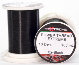 Textreme POWER THREAD 10Den. Black