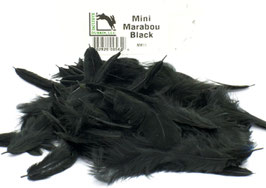 Hareline MINI MARABOU Black MM11