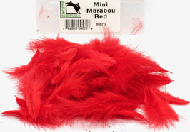 Hareline MINI MARABOU Red MM310