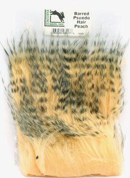 Hareline BARRED PSEUDO HAIR Peach