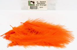 Hareline X- SELECT MARABOU Hot Orange XS187