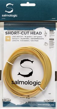 Salmologic SHORT CUT HEAD 16g./ 247grains FLOATING/ SINK1