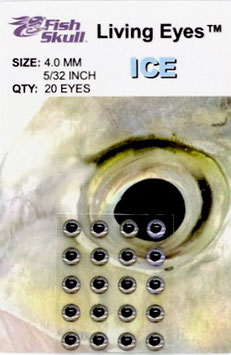 Fish Skull LIVING EYES Ice 4mm