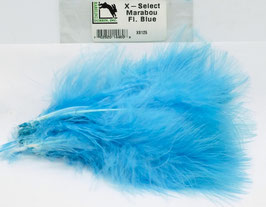 Hareline X- SELECT MARABOU Fl. Blue XS125