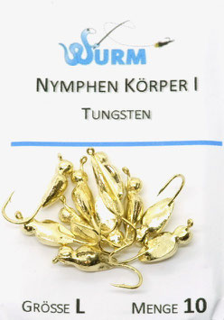 Websta TUNGSTEN NYMPHEN KÖRPER Gold Large