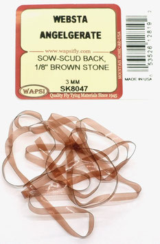 Wapsi SOW- SCUD BACK 3mm Brown Stone SK8047
