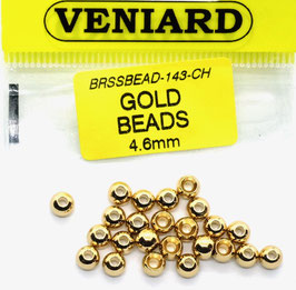 Veniard GOLD BEADS 4,6mm