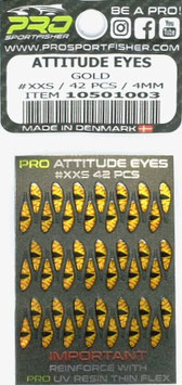 Pro Sportfisher ATTITUDE EYES Gold 4mm