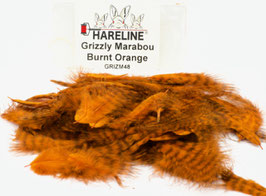 Hareline GRIZZLY MARABOU Burnt Orange GRIZM48