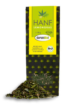 Hanf-Lemongrastee vom Biohof  Lindenberg / Altmark