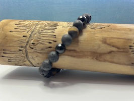 Armband Lavastein Turmalin Tigerauge