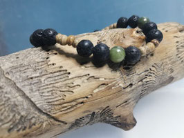 Grüne Jade - Schutzstein Armband