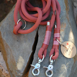 L014 - Leine "Bronze Braun"