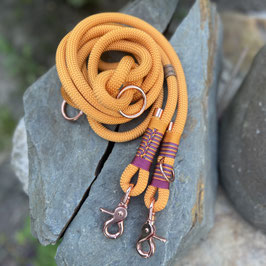 L 028 - Leine "Apricot Orange"