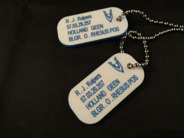 Dogtags Veteranen gekleurd