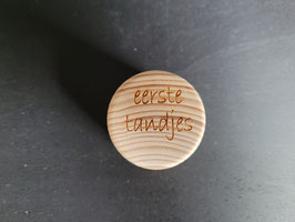 Handgemaakt houten bewaardoosje