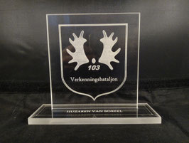 Embleem 103 Verkenningsbataljon HUZAREN VAN BOREEL