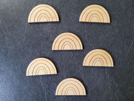 Houten regenbogen