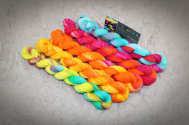 Sockenwolle Fine Merino Socks 4fach Lanartus, Set 5x 20g