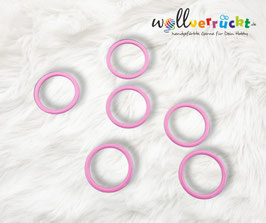Maschenmarkierer Ringe 14mm 6Stück, Farbe wählbar