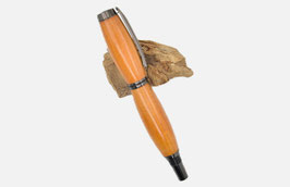 Tintenroller "Rom" aus Chakte-Viga-Holz in der Metalloptik Gun Metal