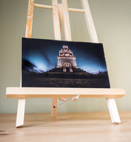 Acrylglas: Völkerschlachtdenkmal im Abendlicht