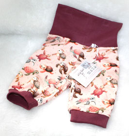 ♥ kurze Jersey Sommer Pumphose Wunschgröße Schildkröten ♥