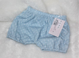 ♥ Baby Pumphöschen mit Gummibündchen Gr. 68 - 74/80 Anker hellblau ♥