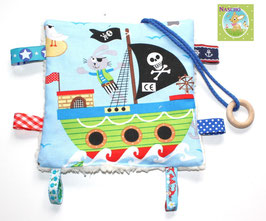 ♥ Knistertuch Piratentiere N0273 ♥