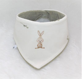 ♥ Herbst / Winter Halstuch Hase creme / Kuschelstoff  ♥