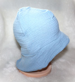 ♥ Sonnenhut Musselin hellblau Wunschgröße ♥