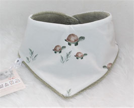 ♥ Herbst / Winter Halstuch Schildkröten creme / Kuschelstoff  ♥
