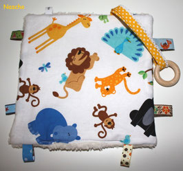 ♥ Knistertuch bunte Tiere N0045 ♥