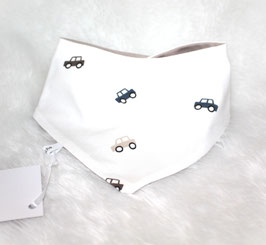 ♥ Frühjahr / Sommer Halstuch Autos creme / beige uni ♥