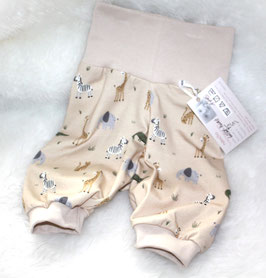 ♥ kurze Jersey Sommer Pumphose Wunschgröße Safari ♥