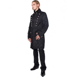 Aderlass Admiral Coat Brocade (schwarz)