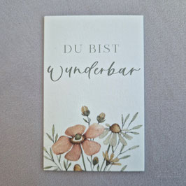 Du bist wunderbar