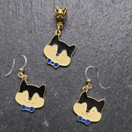 Set Shiba dunkel