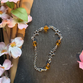 Armband Star gelb