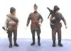 Soldats roumains en tenue d'été (x3) (R72422)