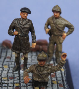 Tankistes polonais (x3) (R72411)