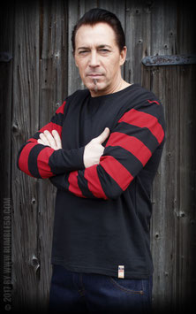 Racing Sweatshirt - schwarz/rot